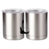 10 oz. Silver Stainless Steel Short Tumbler Thumbnail