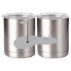 10 oz. Silver Stainless Steel Short Tumbler Thumbnail