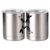 10 oz. Silver Stainless Steel Short Tumbler Thumbnail
