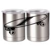 10 oz. Silver Stainless Steel Short Tumbler Thumbnail