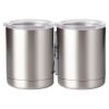 10 oz. Silver Stainless Steel Short Tumbler Thumbnail