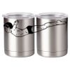 10 oz. Silver Stainless Steel Short Tumbler Thumbnail
