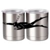 10 oz. Silver Stainless Steel Short Tumbler Thumbnail