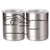 10 oz. Silver Stainless Steel Short Tumbler Thumbnail