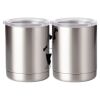10 oz. Silver Stainless Steel Short Tumbler Thumbnail