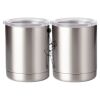 10 oz. Silver Stainless Steel Short Tumbler Thumbnail