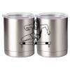 10 oz. Silver Stainless Steel Short Tumbler Thumbnail