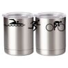 10 oz. Silver Stainless Steel Short Tumbler Thumbnail