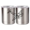 10 oz. Silver Stainless Steel Short Tumbler Thumbnail