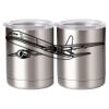 10 oz. Silver Stainless Steel Short Tumbler Thumbnail
