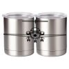 10 oz. Silver Stainless Steel Short Tumbler Thumbnail