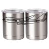 10 oz. Silver Stainless Steel Short Tumbler Thumbnail