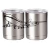 10 oz. Silver Stainless Steel Short Tumbler Thumbnail