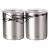 10 oz. Silver Stainless Steel Short Tumbler Thumbnail