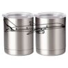 10 oz. Silver Stainless Steel Short Tumbler Thumbnail