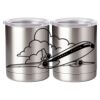 10 oz. Silver Stainless Steel Short Tumbler Thumbnail