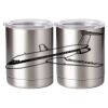 10 oz. Silver Stainless Steel Short Tumbler Thumbnail