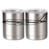 10 oz. Silver Stainless Steel Short Tumbler Thumbnail
