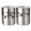 10 oz. Silver Stainless Steel Short Tumbler Thumbnail