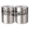 10 oz. Silver Stainless Steel Short Tumbler Thumbnail