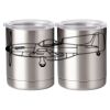 10 oz. Silver Stainless Steel Short Tumbler Thumbnail