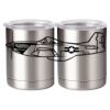 10 oz. Silver Stainless Steel Short Tumbler Thumbnail