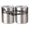 10 oz. Silver Stainless Steel Short Tumbler Thumbnail