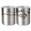 10 oz. Silver Stainless Steel Short Tumbler Thumbnail