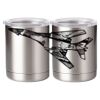 10 oz. Silver Stainless Steel Short Tumbler Thumbnail