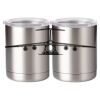 10 oz. Silver Stainless Steel Short Tumbler Thumbnail
