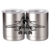10 oz. Silver Stainless Steel Short Tumbler Thumbnail