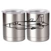 10 oz. Silver Stainless Steel Short Tumbler Thumbnail