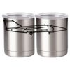 10 oz. Silver Stainless Steel Short Tumbler Thumbnail