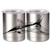10 oz. Silver Stainless Steel Short Tumbler Thumbnail