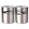 10 oz. Silver Stainless Steel Short Tumbler Thumbnail