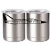 10 oz. Silver Stainless Steel Short Tumbler Thumbnail