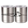 10 oz. Silver Stainless Steel Short Tumbler Thumbnail