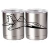 10 oz. Silver Stainless Steel Short Tumbler Thumbnail