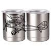 10 oz. Silver Stainless Steel Short Tumbler Thumbnail