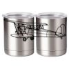 10 oz. Silver Stainless Steel Short Tumbler Thumbnail