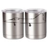 10 oz. Silver Stainless Steel Short Tumbler Thumbnail