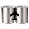 10 oz. Silver Stainless Steel Short Tumbler Thumbnail