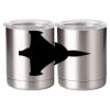 10 oz. Silver Stainless Steel Short Tumbler Thumbnail