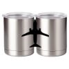 10 oz. Silver Stainless Steel Short Tumbler Thumbnail