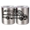 10 oz. Silver Stainless Steel Short Tumbler Thumbnail