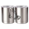 10 oz. Silver Stainless Steel Short Tumbler Thumbnail