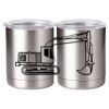 10 oz. Silver Stainless Steel Short Tumbler Thumbnail