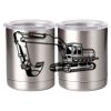 10 oz. Silver Stainless Steel Short Tumbler Thumbnail