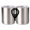 10 oz. Silver Stainless Steel Short Tumbler Thumbnail