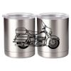 10 oz. Silver Stainless Steel Short Tumbler Thumbnail